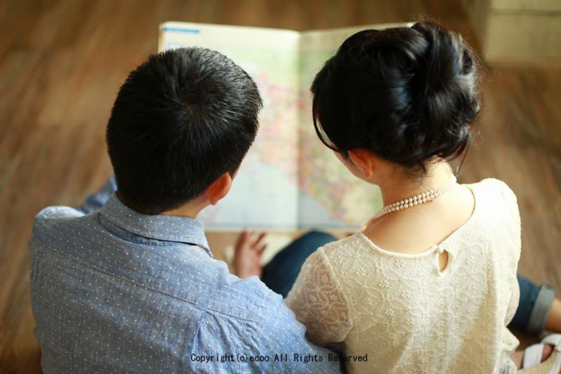 ほんとうにかわいい結婚写真ecoo（エクー）が撮影した「エンゲージメントフォト」の写真