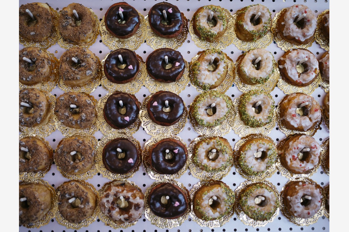 植村由理が撮影した「パトリシアとブレットの結婚式当日」の写真