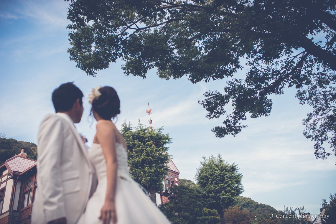 U-CONCENT (香川裕貴)が撮影した「ドレスロケーション前撮り_しあわせの村、北野異人館」の写真