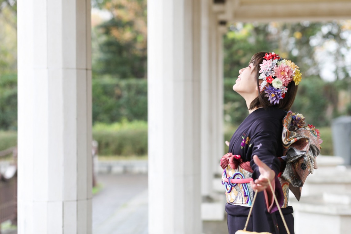 なかがわさとみが撮影した「成人式前撮り＠青葉の森公園」の写真