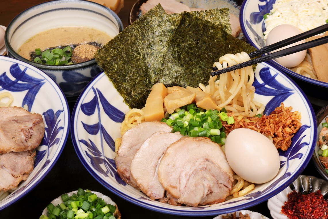 森安　照が撮影した「みそラーメン・ラーメン・チャーシューメン・つけ麺・油めん」の写真
