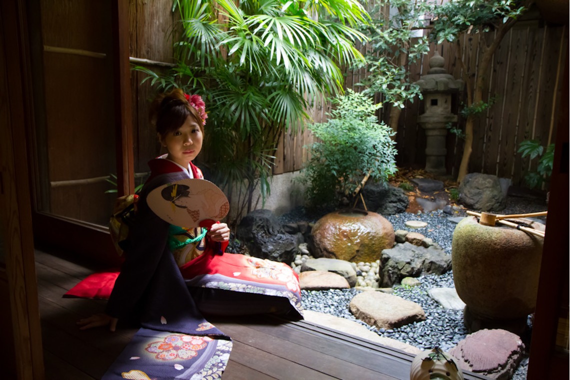 スマイルハンターが出張撮影した家族写真(キッズ,ベビーフォト)などが写った「成人式フォト」の家族写真