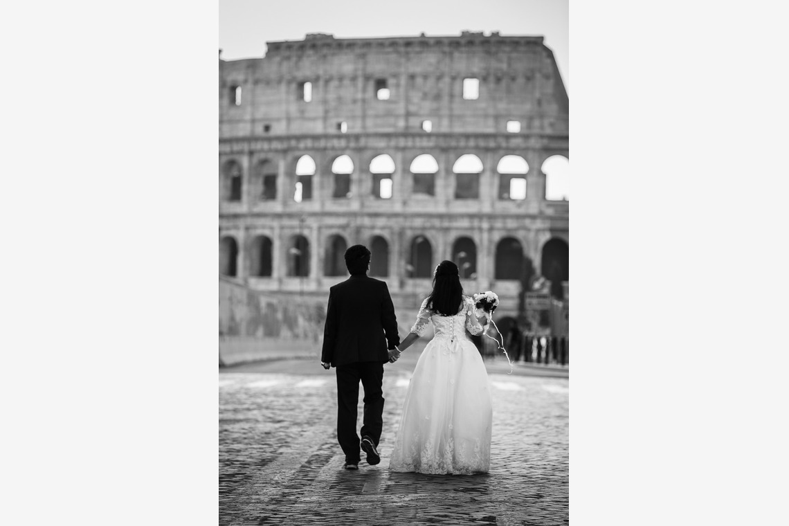 Kyoko Ide Photographyが撮影した写真のアルバム「フォトウェディング　スペイン広場　コロッセオ」