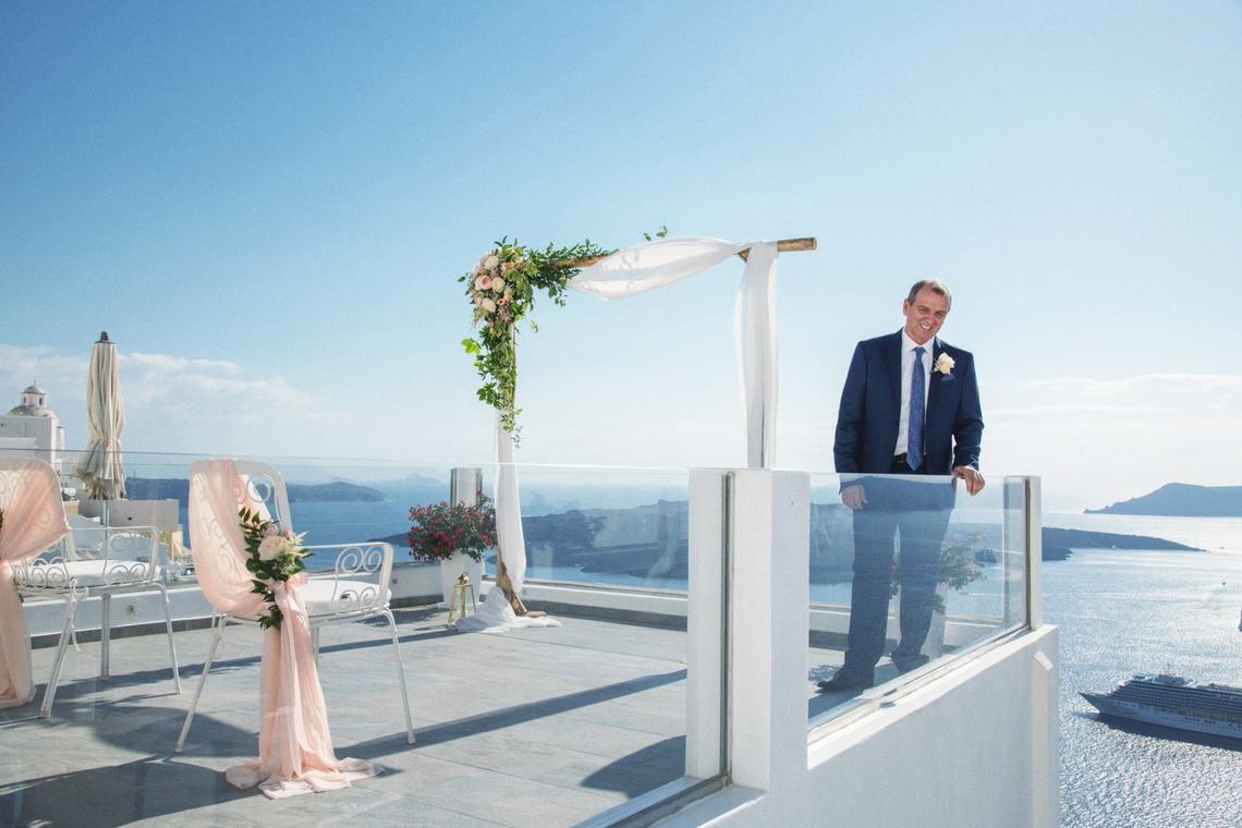 Olga Chalkiadakiが撮影した「Santorini Wedding Ceremony」の写真