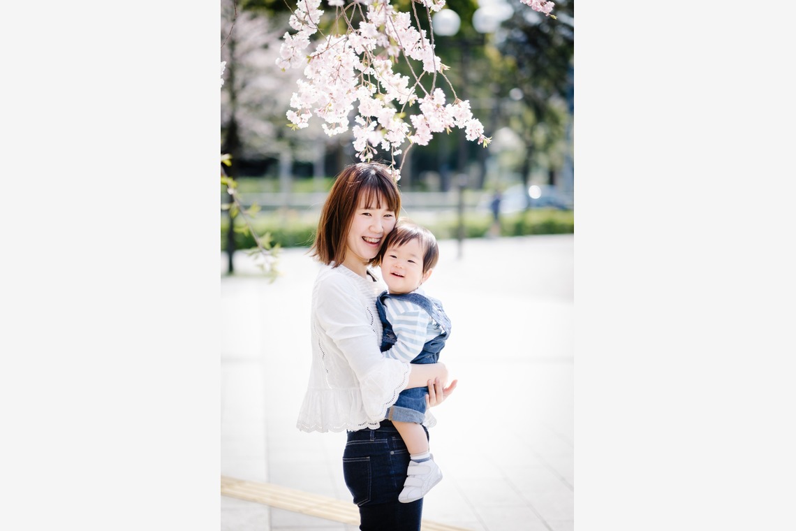 アトリエ　エピカ/清水　一哉が撮影した家族写真の出張撮影のアルバム「桜フォト」