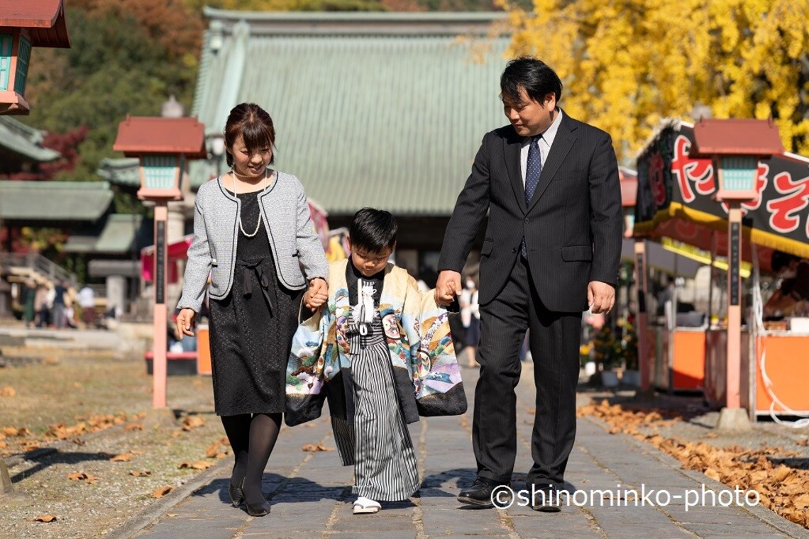 しのみんこフォトが撮影した「七五三フォト」の写真