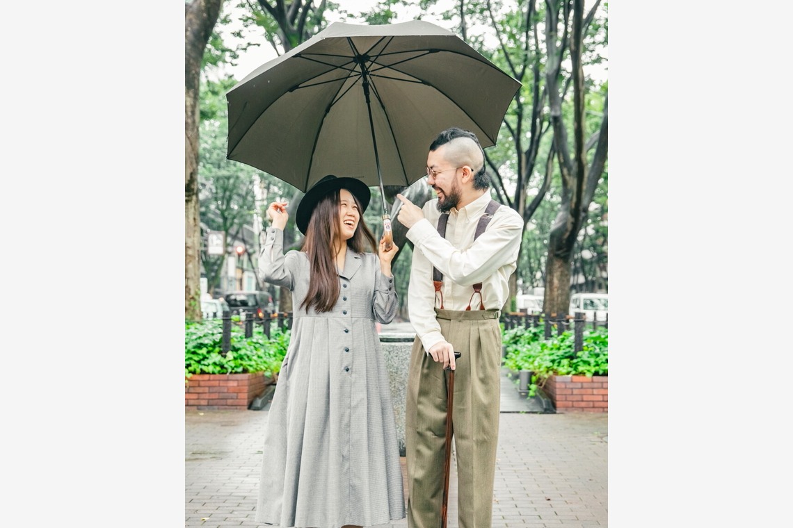 橋本くるみが撮影した旅行先の記念撮影のアルバム「couple」
