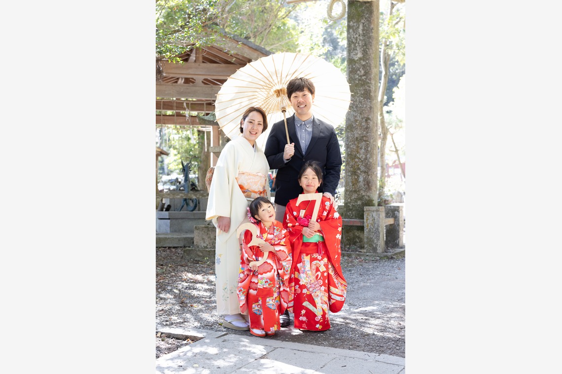 あおフォトが撮影した「七五三」の写真