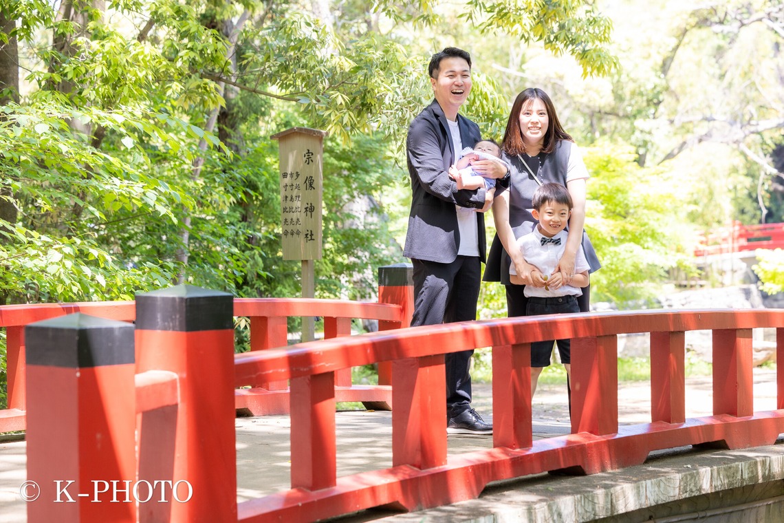 大森光太郎・K-PHOTOが撮影した「お宮参り撮影」の写真