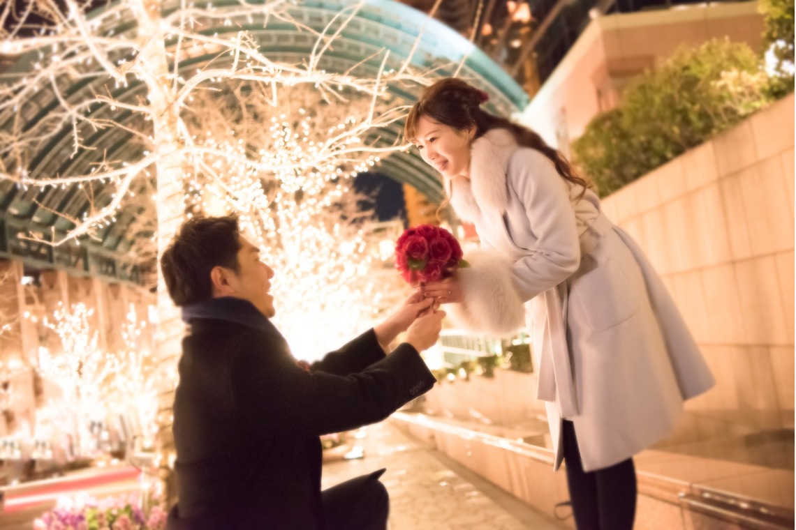 酒井こうへい写真製作所が撮影した「夜景撮影　エンゲージメント」の写真