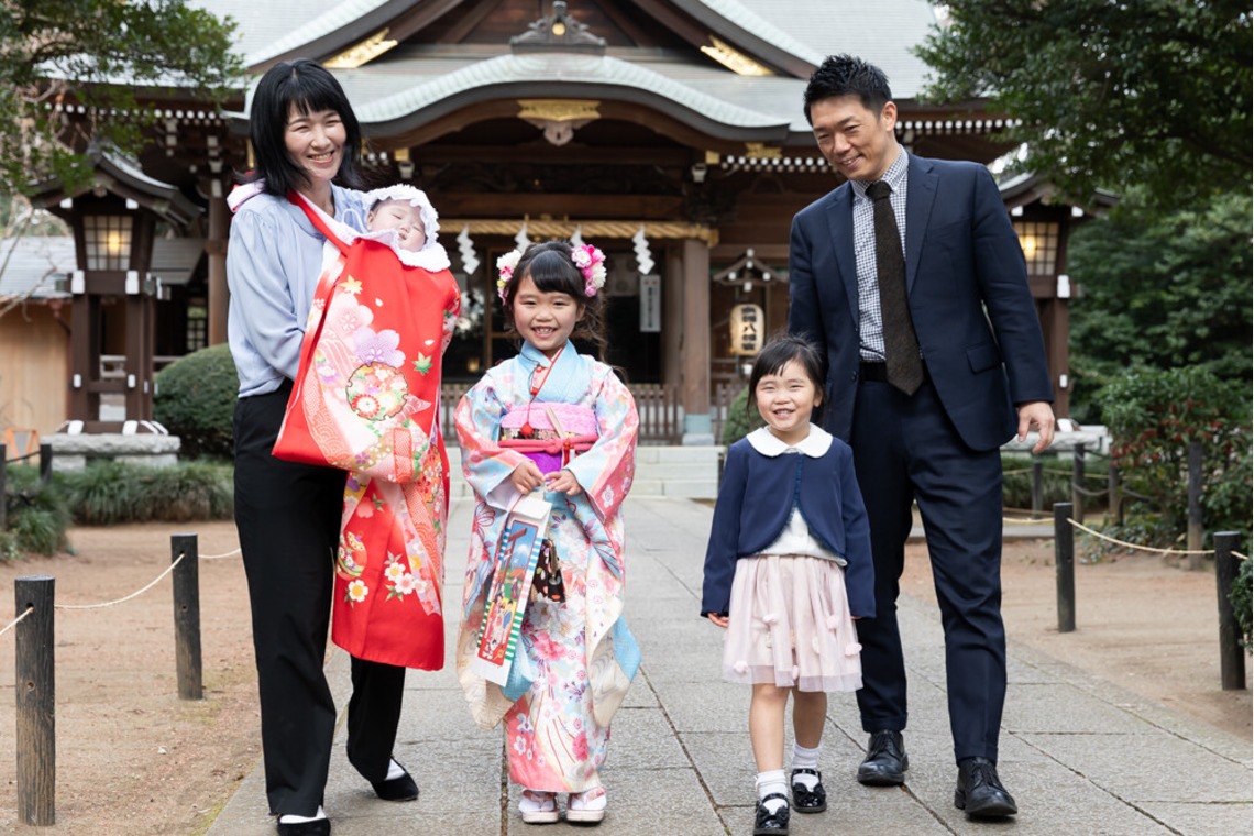 出張撮影くろさわが撮影した写真のアルバム「お宮参り」