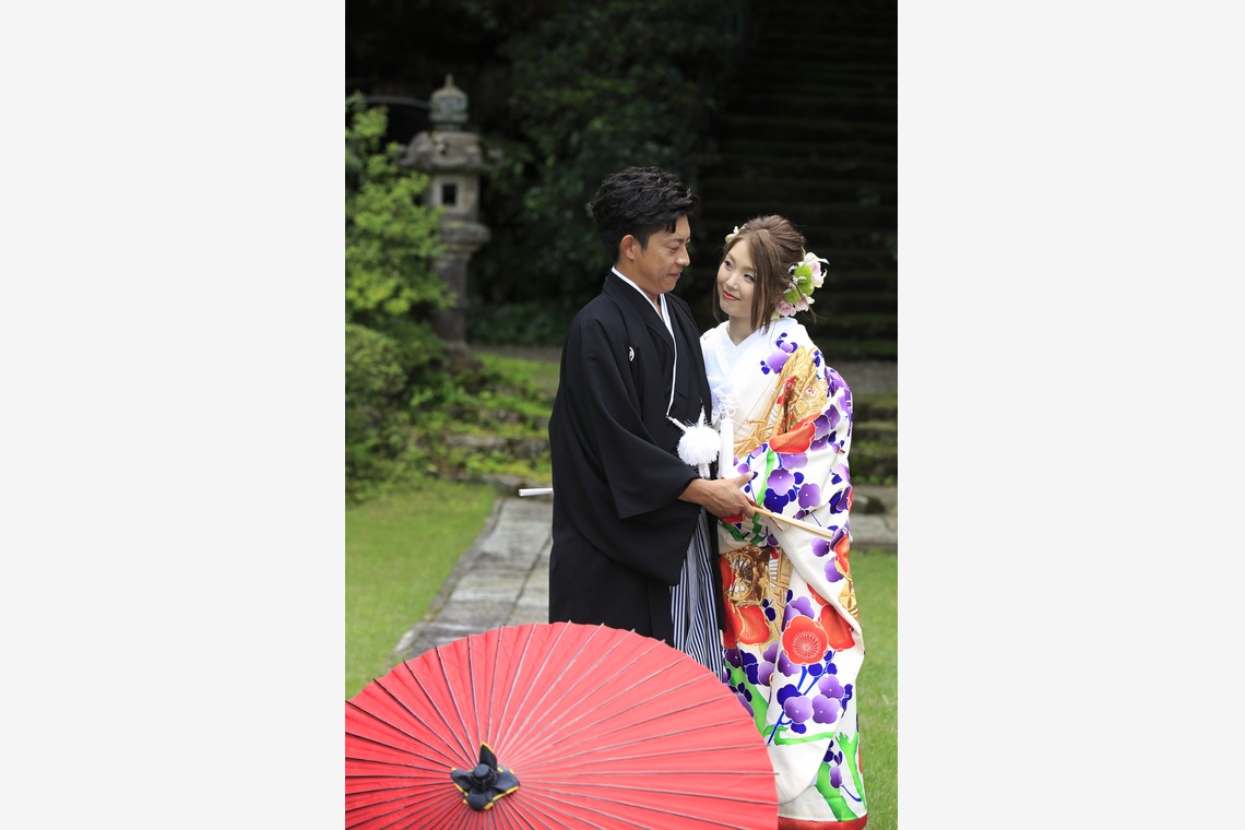 ウェディングMuskatDue (山田隆)が撮影した「岐阜県岐阜市、金華山ふもと」の写真