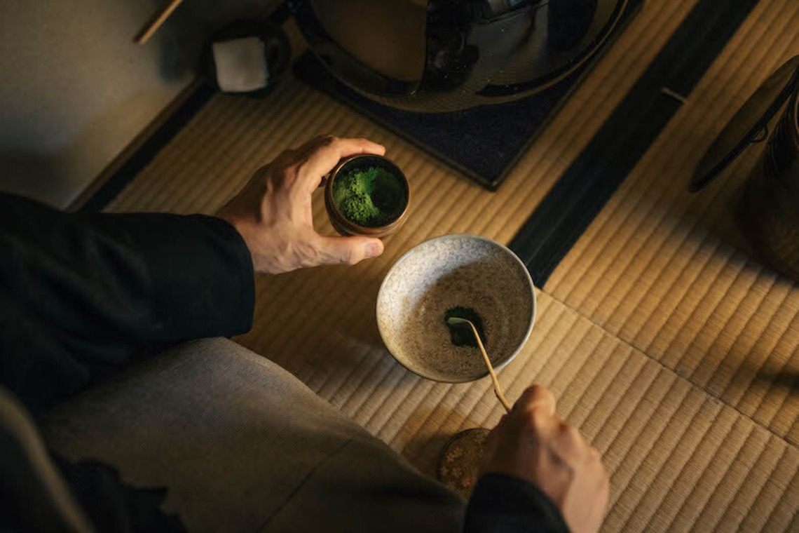 鈴木香那枝が撮影した「茶道体験の取材撮影」の写真