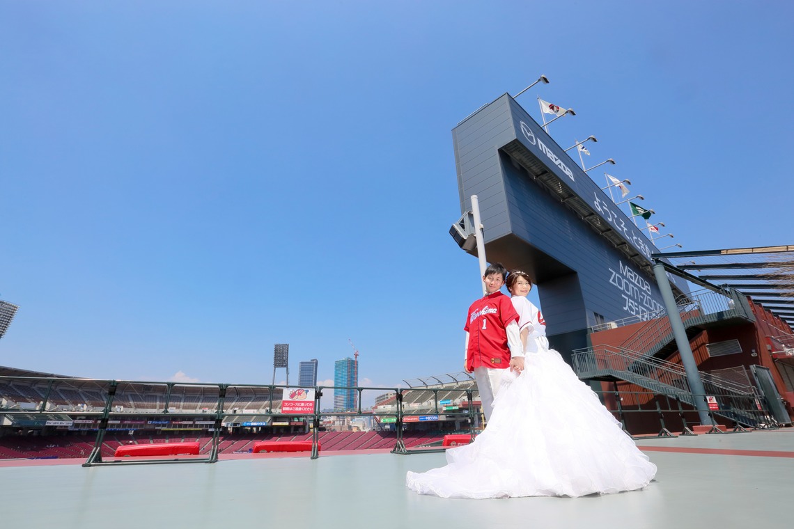 KIKIウェディングが撮影した「マツダズームズームスタジアム」の写真