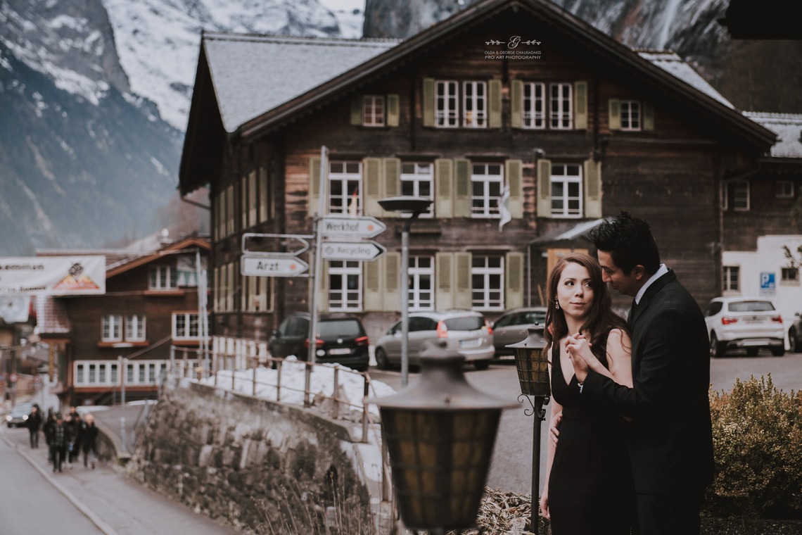 Olga Chalkiadakiが撮影した写真のアルバム「Switzerland Honeymoon Winter Photosession」