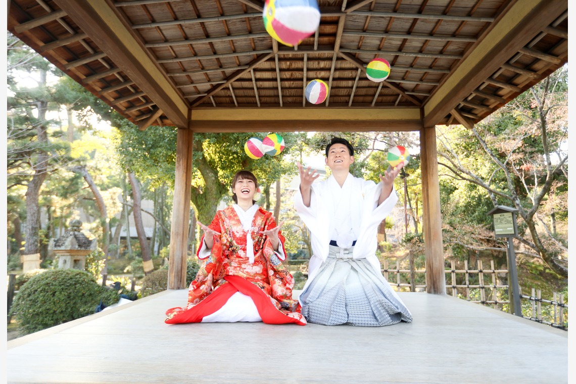 KIKIウェディングが撮影した「秋の縮景園」の写真