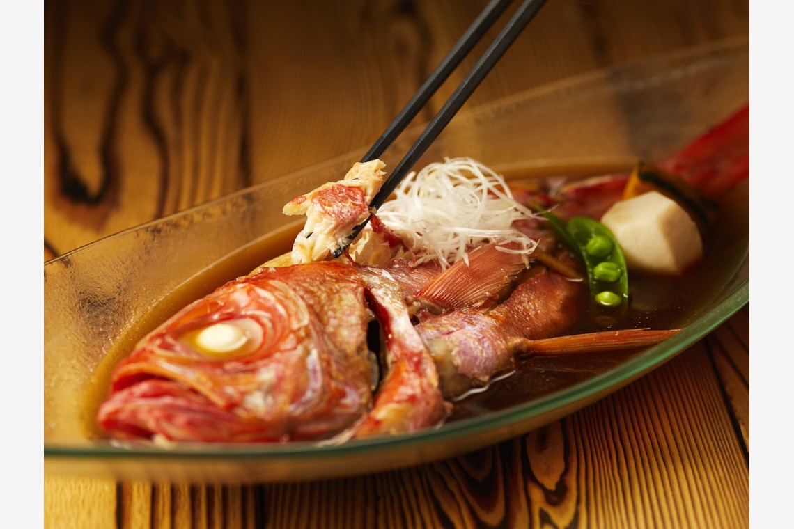 大橋裕紀が撮影した「旅館の夕食メニュー」の写真