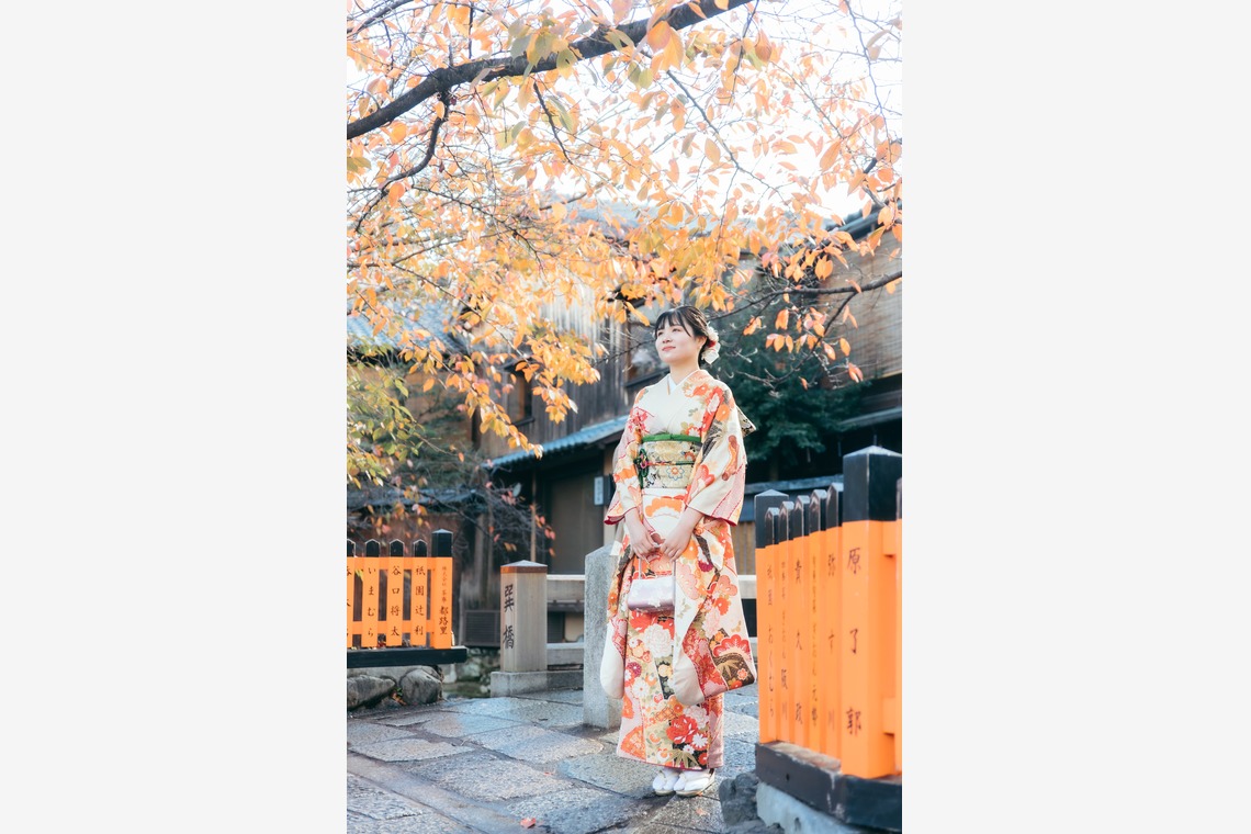 株式会社Ervaが撮影した「成人式前撮り（祗園白川）」の写真