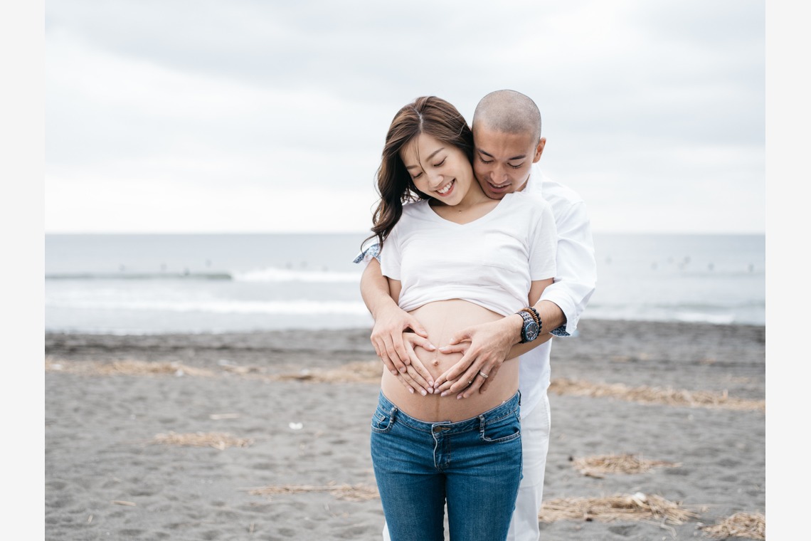 植村由理が撮影した写真のアルバム「マタニティフォト@湘南」