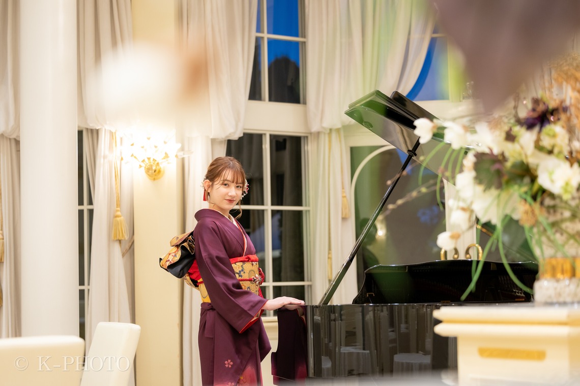 大森光太郎・K-PHOTOが出張撮影した家族写真(キッズ,ベビーフォト)などが写った「成人式撮影」の家族写真