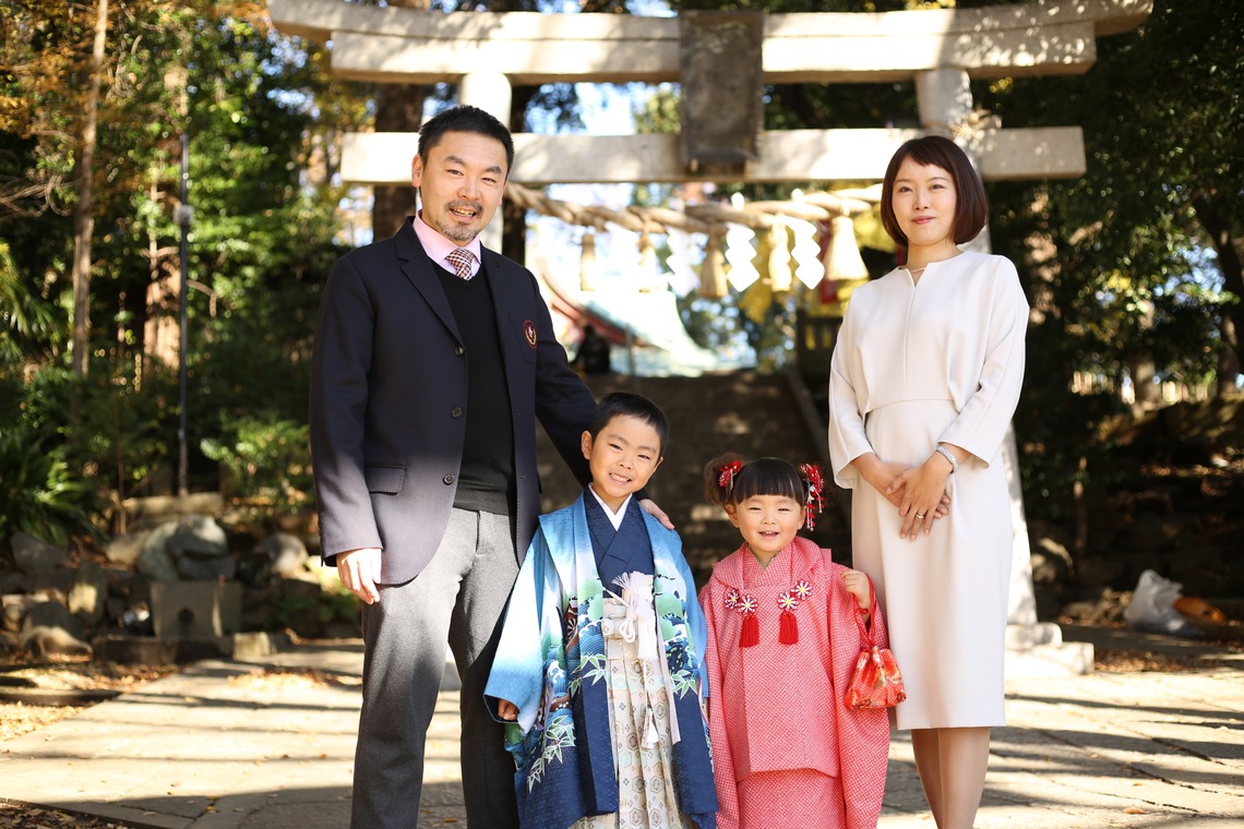 出張撮影HUG TIMEが撮影した「七五三記念撮影＠世田谷八幡宮・東京」の写真