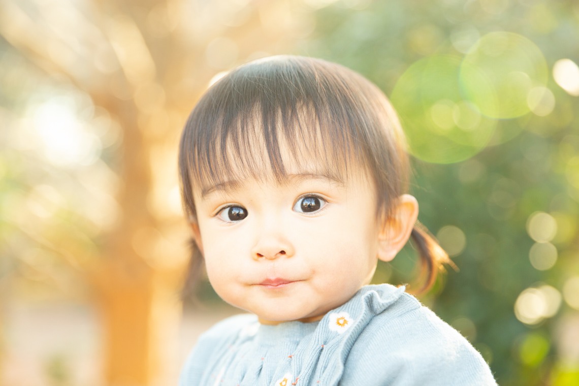 今泉秀樹が出張撮影した家族写真(キッズ,ベビーフォト)などが写った「昭和記念公園」の家族写真