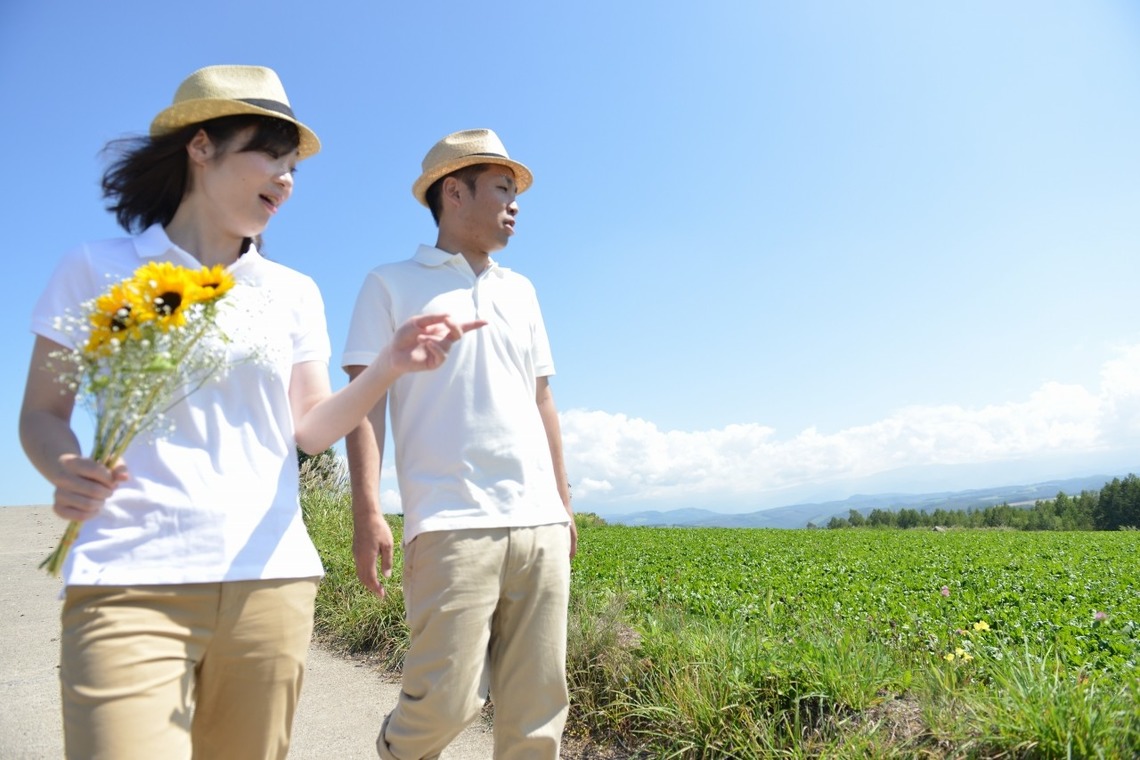 中村写真事務所が撮影した写真のアルバム「北海道美瑛」