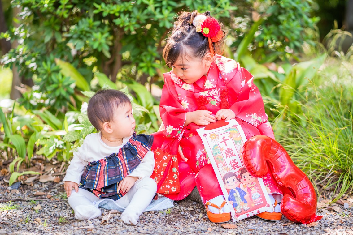 フォトスタジオ リユニオンが撮影した写真のアルバム「七五三＠和楽備神社」