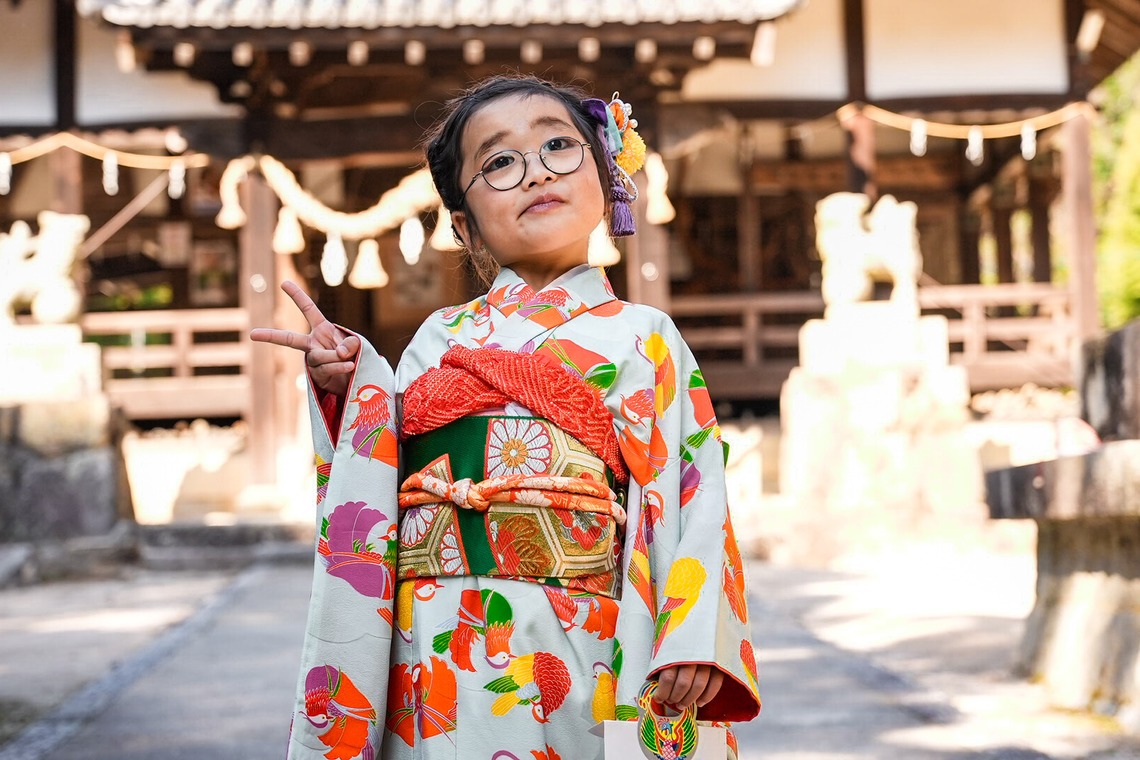 心綴フィルムが撮影した「七五三①」の写真