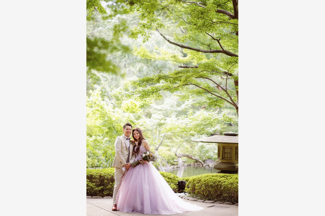 小林が撮影した写真のアルバム「ロケーションウエディング」