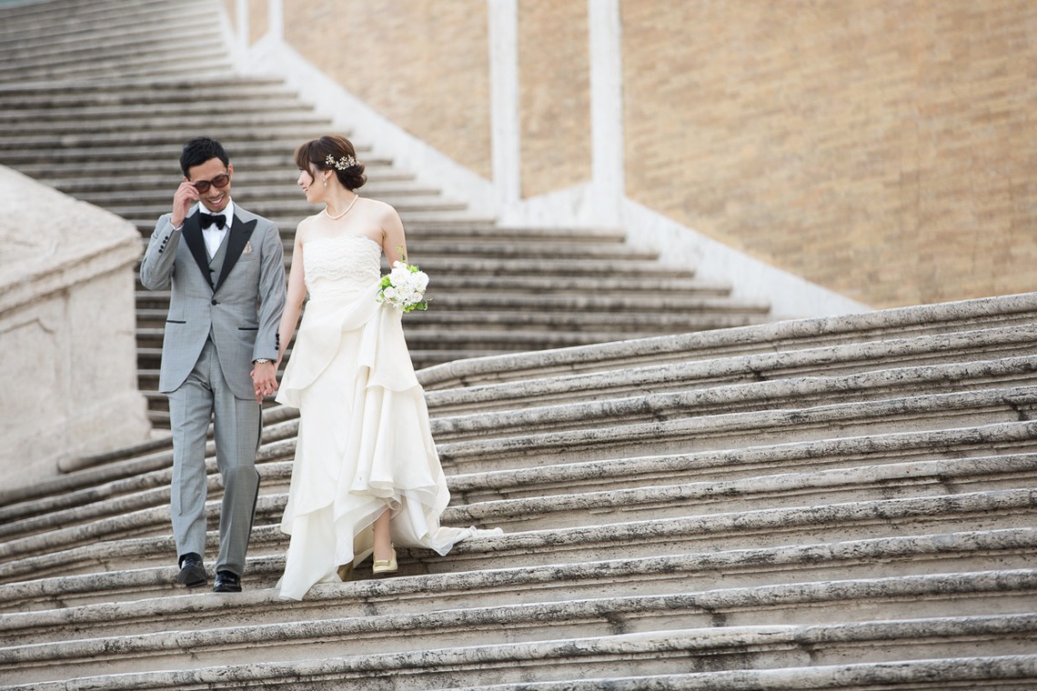 Kyoko Ide Photographyが撮影した写真のアルバム「ローマフォトウェディング- トレビの泉、スペイン広場、ポポロ広場、ナボーナ広場、パンテオン」