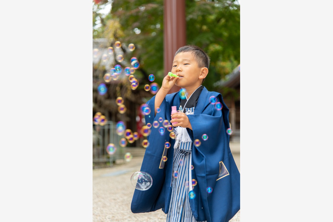 合同会社優希photoが出張撮影した家族写真(キッズ,ベビーフォト)などが写った「七五三写真」の家族写真