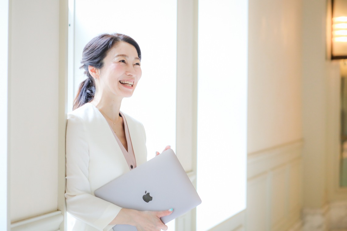 なかがわさとみが撮影した「女性起業家さんのプロフィール写真撮影」の写真