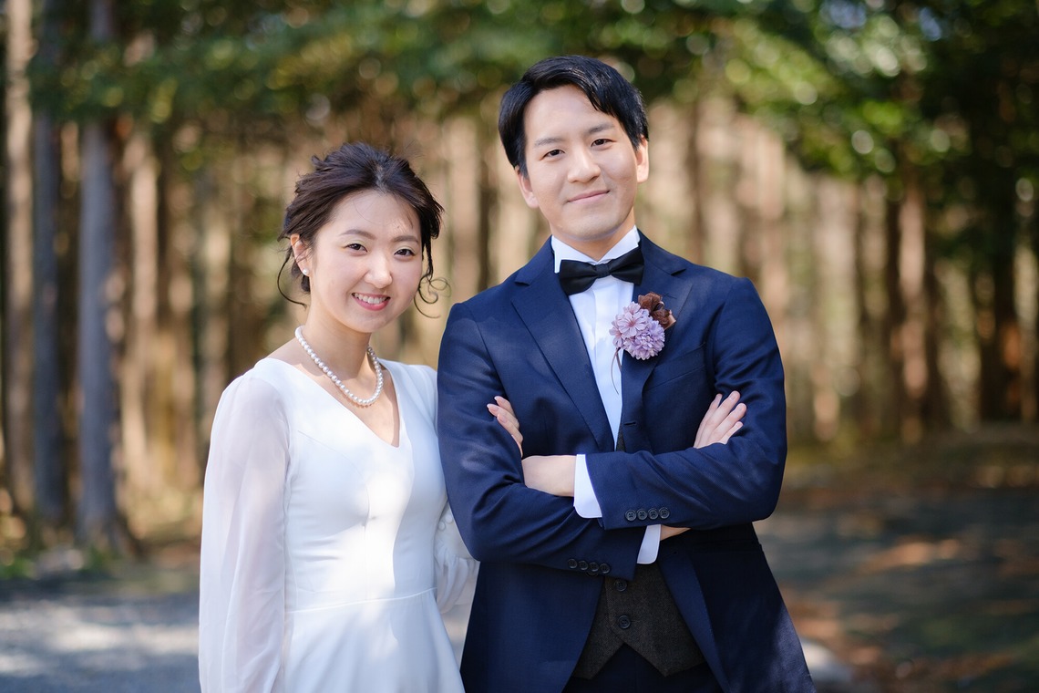 高夏写真店が撮影した写真のアルバム「自宅でのウェディングフォト撮影」