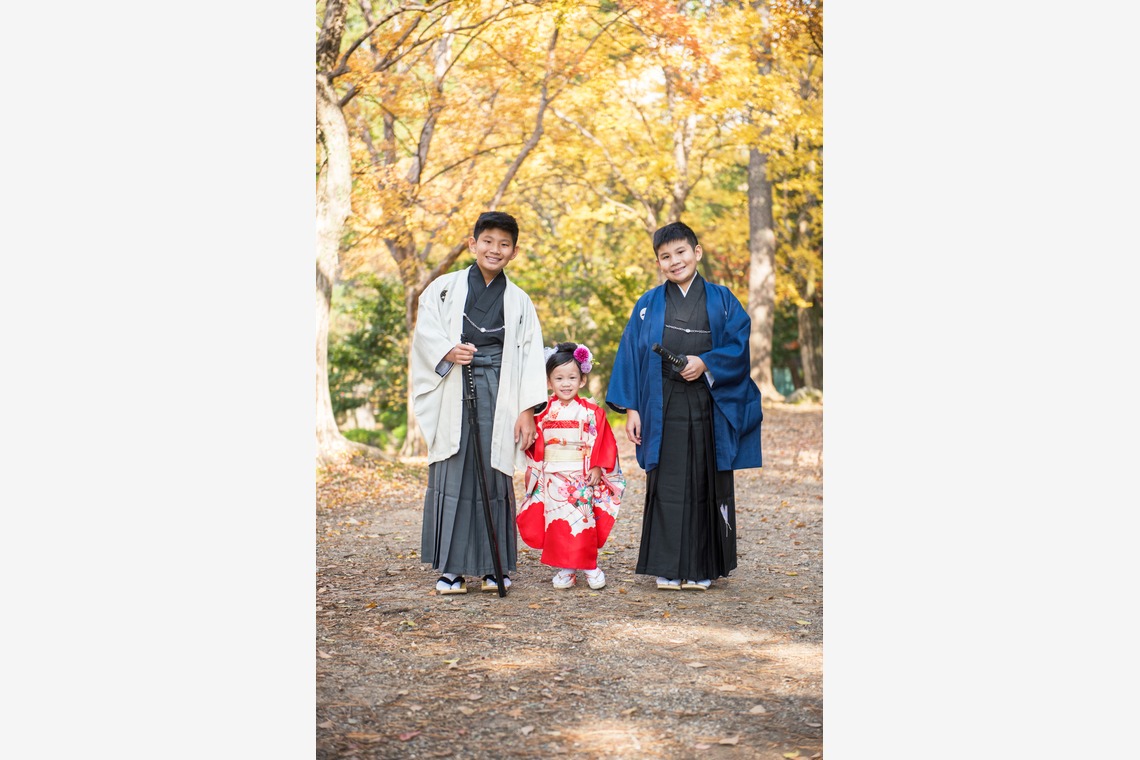ProPhotos Japanが出張撮影した家族写真(キッズ,ベビーフォト)などが写った「秋のベスト」の家族写真