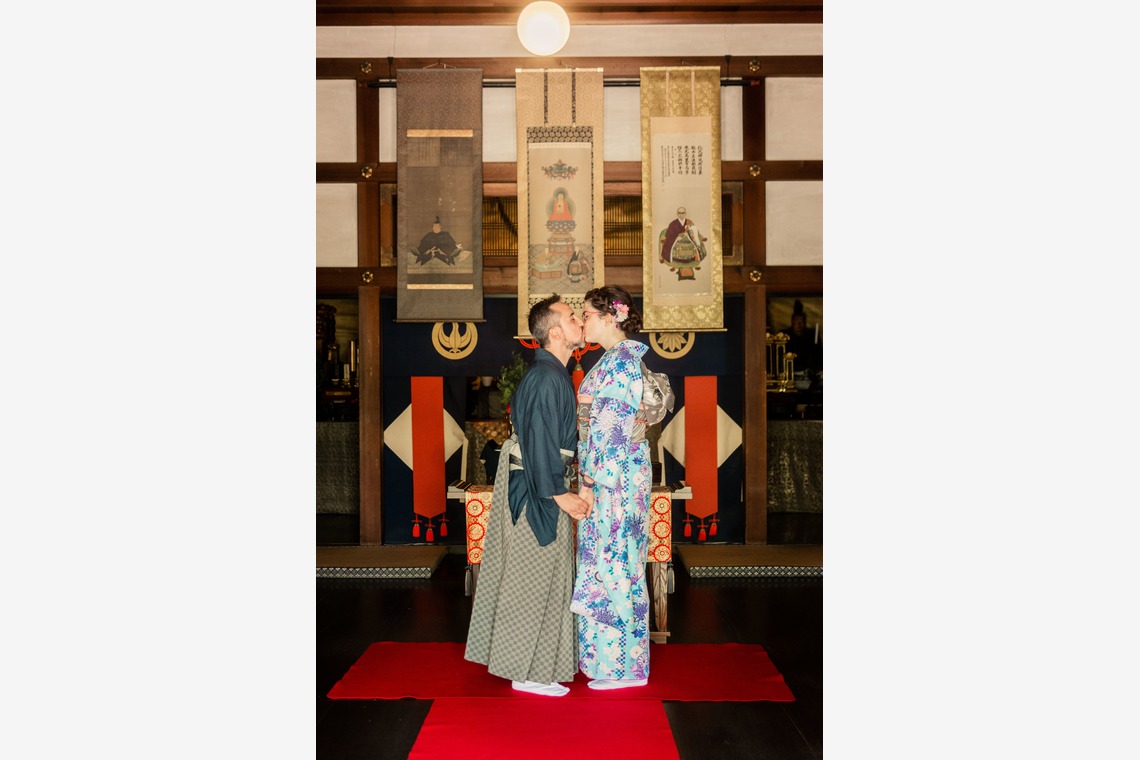 Photo of Wedding at a Temple in Kyoto taken by Kai
