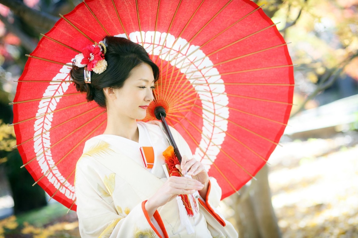 加倉井 規晃が撮影した「ロケーション・前撮り・公園・和装」の写真