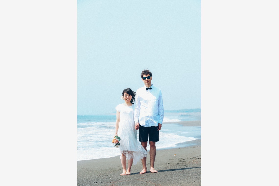 出張撮影HUG TIMEが撮影した「湘南・鎌倉カジュアルウエディングフォト」の写真