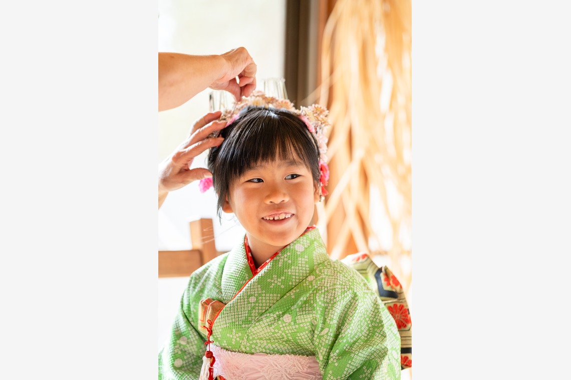 中村將一写真事務所が撮影した写真のアルバム「七五三」