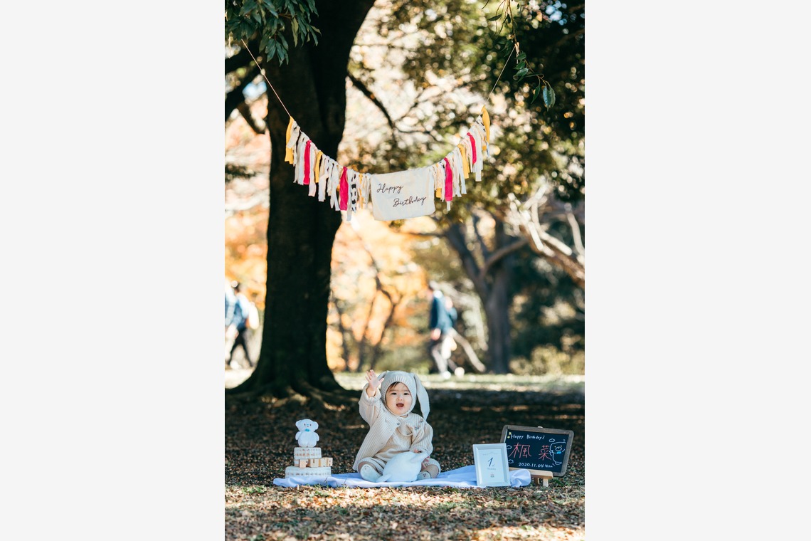 勝俣遥子が撮影した「ファミリーフォト」の写真