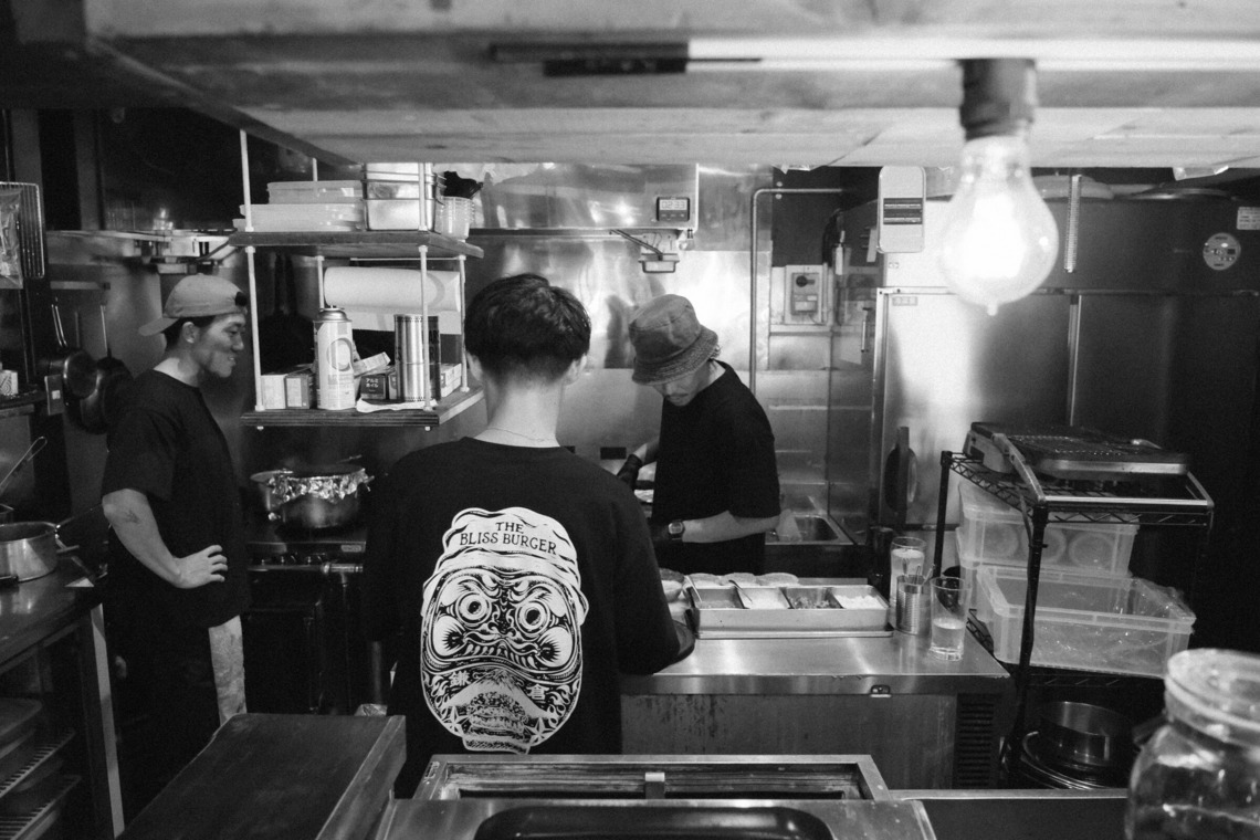 土門巧が撮影した「THE BLISS BURGER」の写真