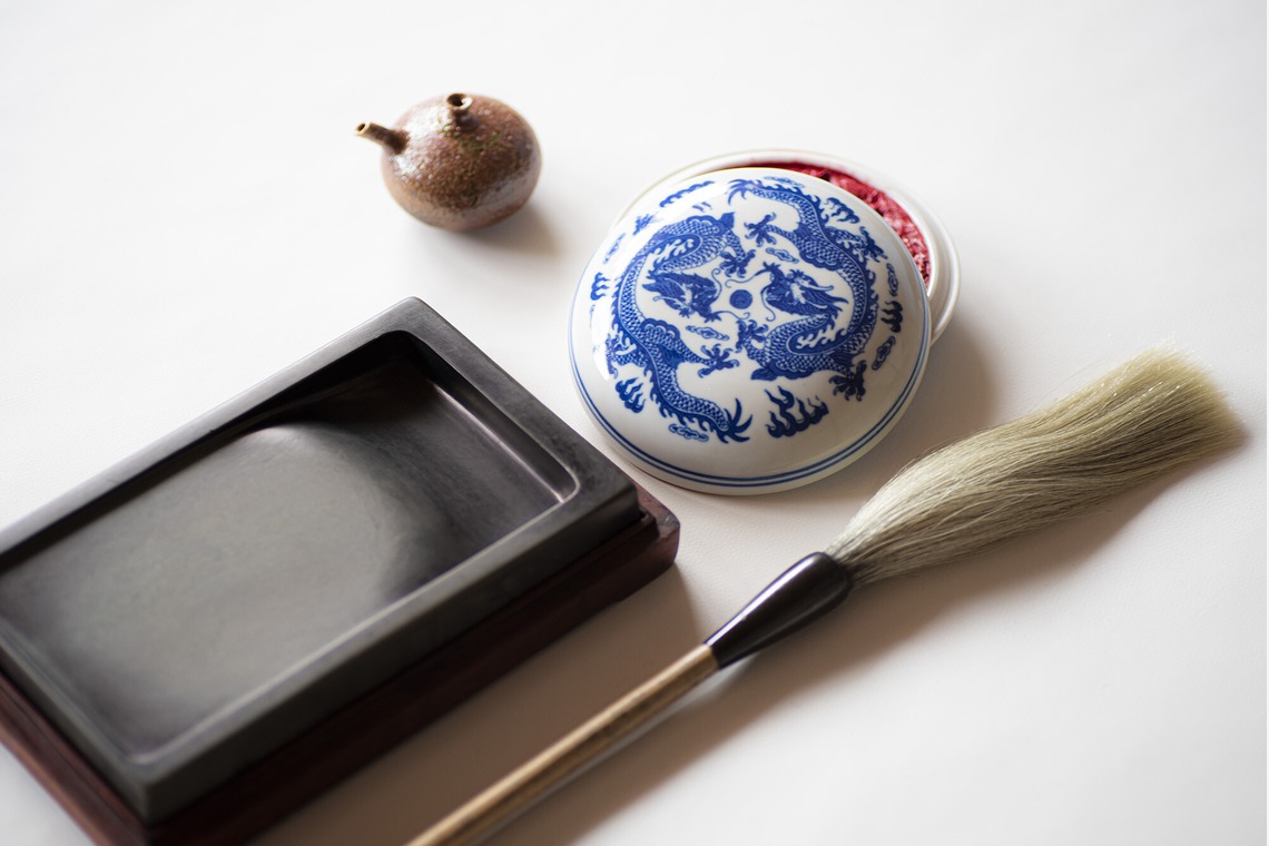 大森　礼子が撮影した「書道具・プロフフィール写真(名古屋)」の写真