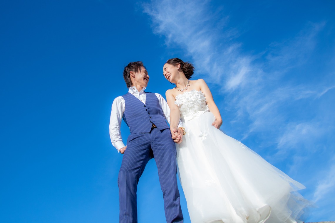 出張撮影サービス「ミライフォト」が撮影した写真のアルバム「ブライダル前撮り@りんくう公園」