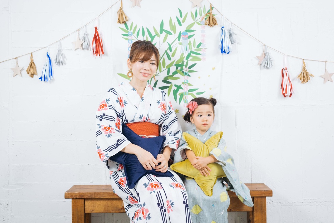 高野和希が出張撮影した家族写真(キッズ,ベビーフォト)などが写った「エミリィ七夕撮影会2019@渋谷区スタジオ（3）」の家族写真