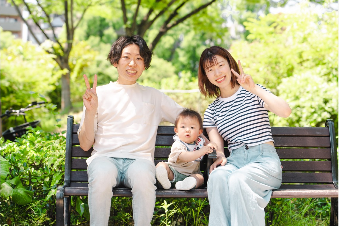 蓬台祐希が撮影した写真のアルバム「靱公園でのファミリーフォト」