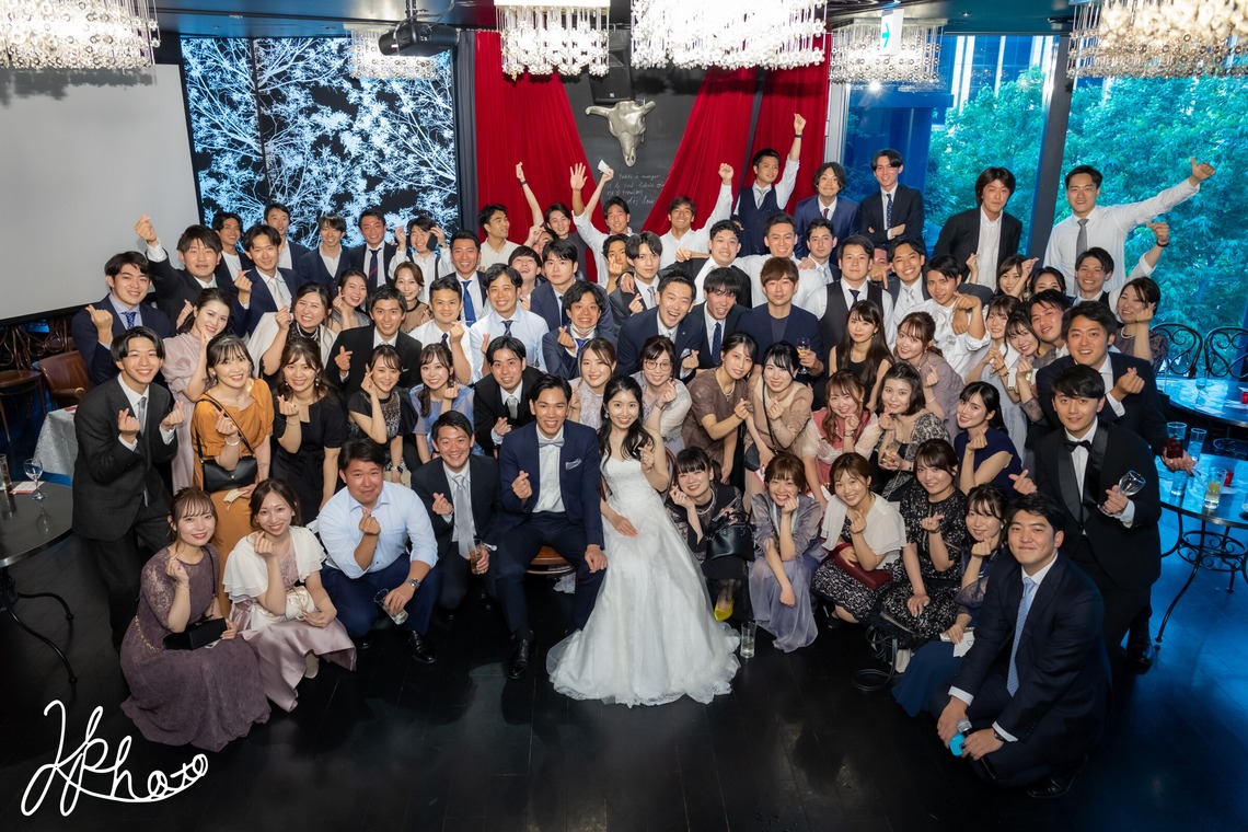 大森光太郎・K-PHOTOが撮影した写真のアルバム「結婚式二次会撮影」