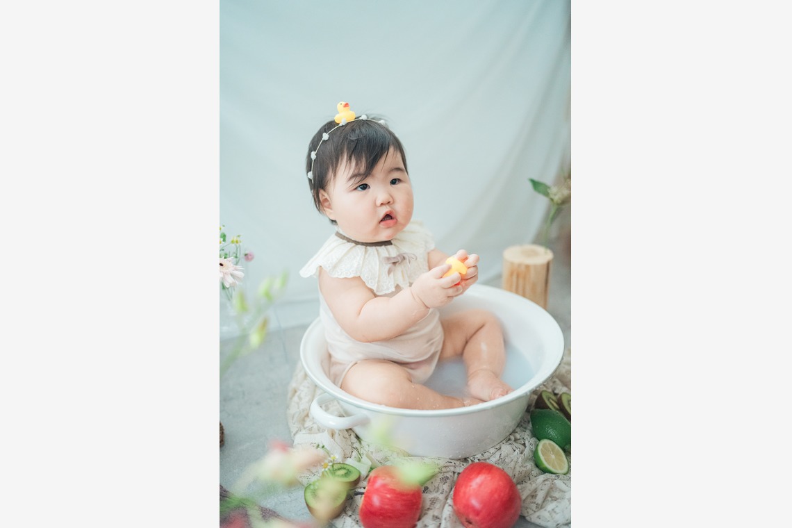岩水悠が撮影した「バースディ撮影」の写真
