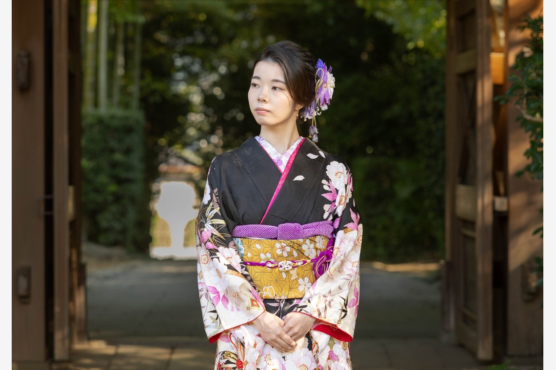 梅田　紫邑が撮影した「愛媛県新居浜市広瀬邸での前撮り」の写真