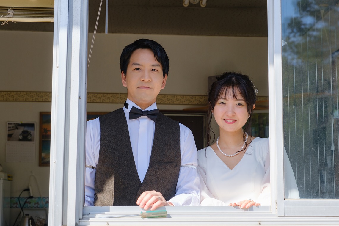 高夏写真店が撮影した「自宅でのウェディングフォト撮影」の写真