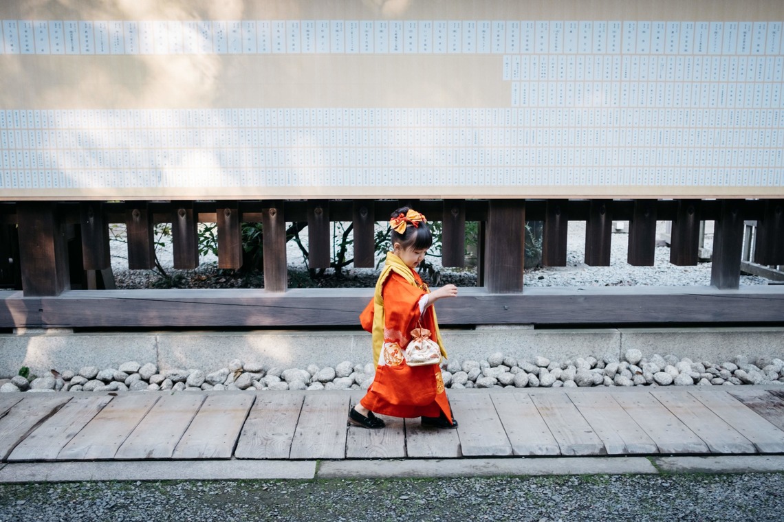 植村由理が出張撮影した家族写真(キッズ,ベビーフォト)などが写った「3歳女の子・七五三撮影@東京都渋谷区」の家族写真